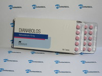 Метандиенон DIANABOLOS 10 (Pharmacom 10mg 100tab, Молдова) 