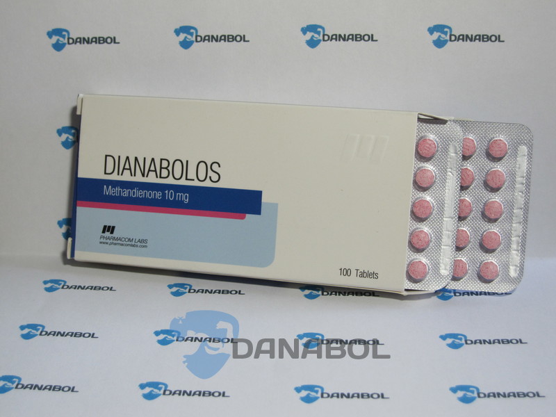 Метандиенон DIANABOLOS 10 (Pharmacom 10mg 100tab, Молдова) 