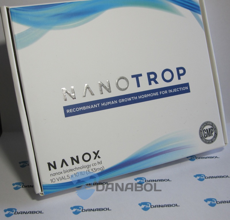 Гормон роста Nanotrop 10 флаконов - 100IU