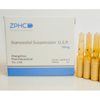 Суспензия станозолола (ZPHC Stanozolol Suspension 10 ампул 50mg, Китай)