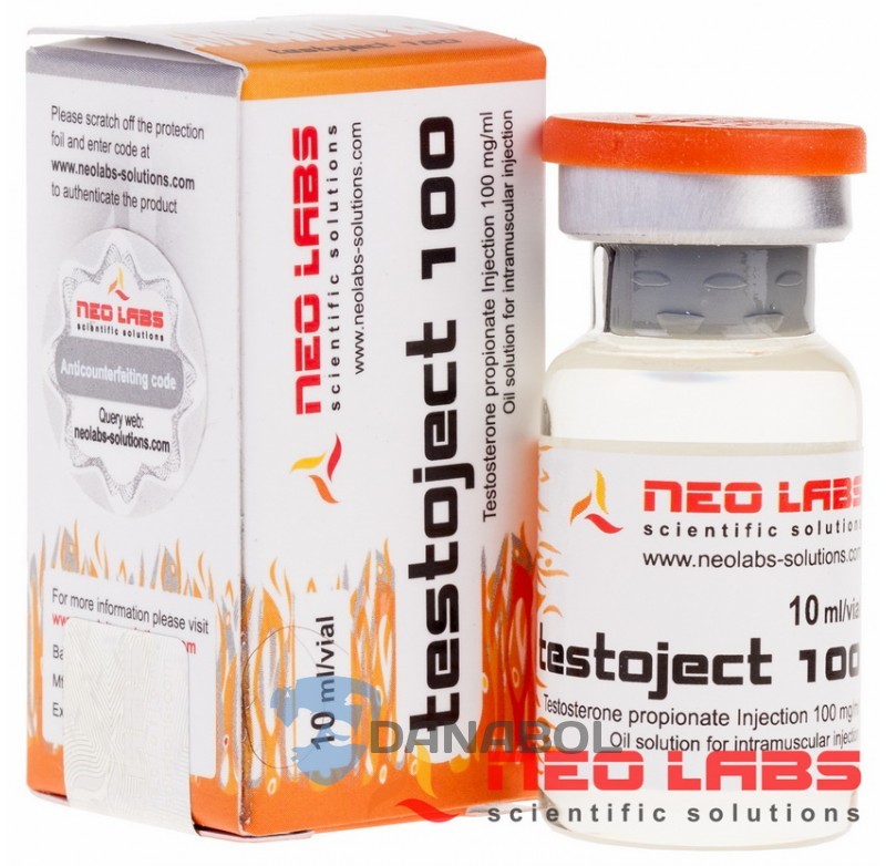 Тестостерон пропионат Testoject 100 (Neo Labs100 мг/10мл)