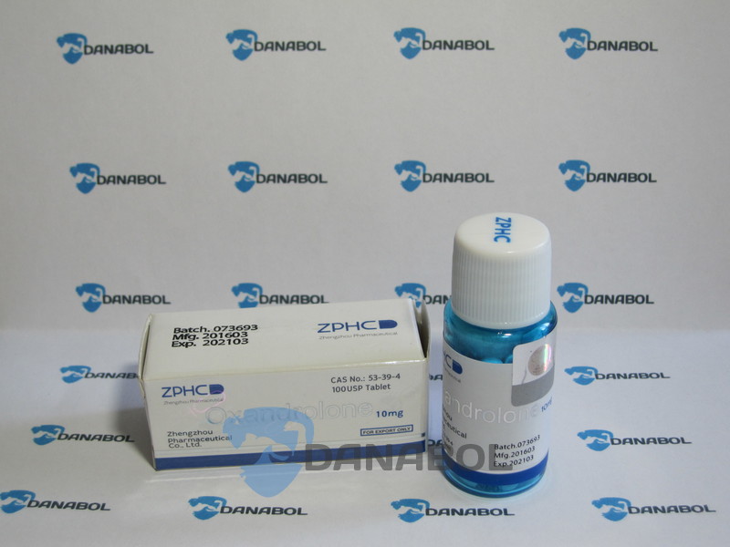 Оксандролон ZPHC (Oxandrolone 100 tab 10mg, Китай)